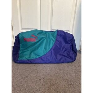 Puma Logo Nylon Duffel Retro Styling‎